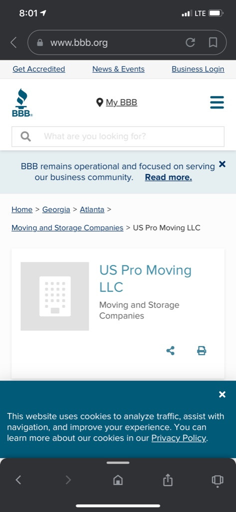 Second photo by Richard Whitaker of US Pro Moving and Logistics LLC - Large