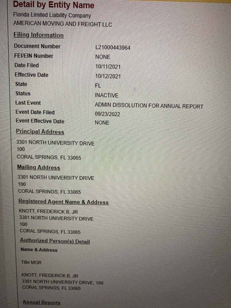 Photo by Christine Burke of American Moving and Freight - Large