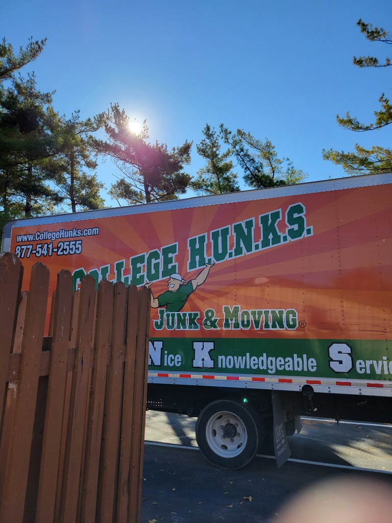 Second photo by Rema Hodge of College Hunks Hauling Junk & Moving - Large