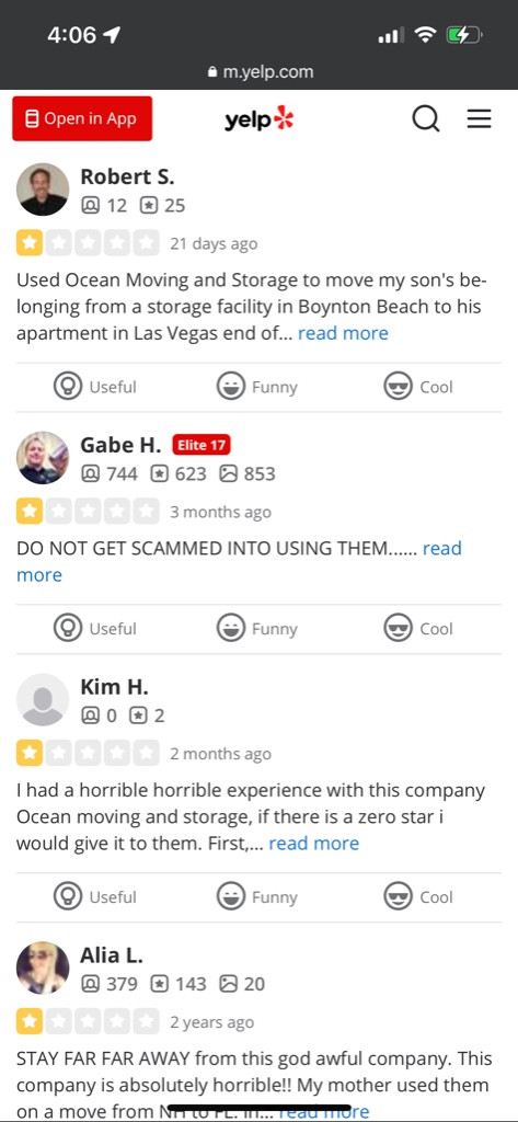 Second photo by Kelly Cashmore of Ocean Moving & Storage - Large