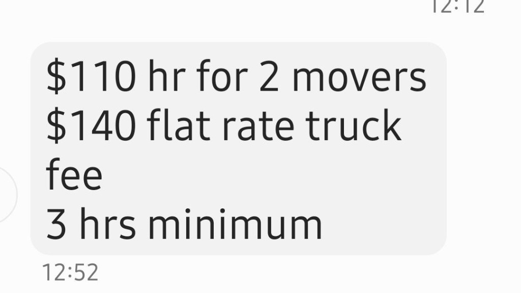 Second photo by Alireza Mahallati of G-Force Moving and Deliveries - Large