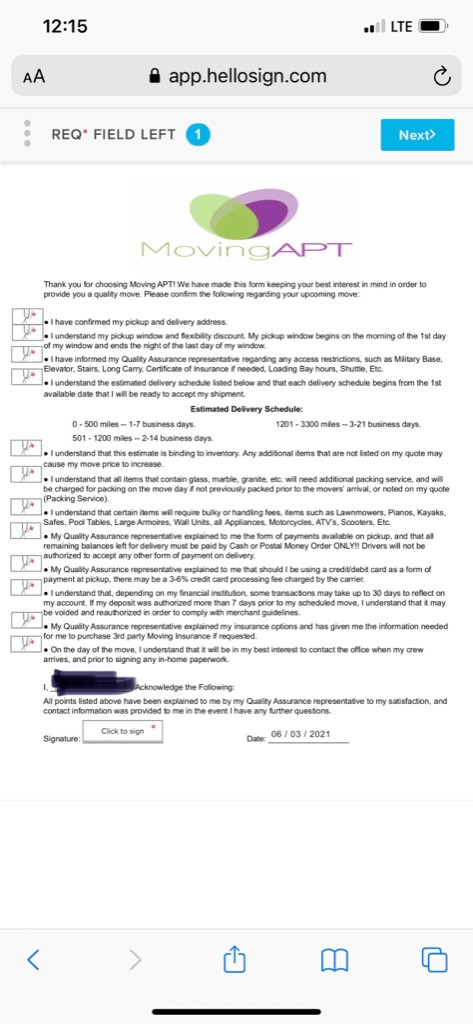 Photo by Adam Assane of Moving APT - Large