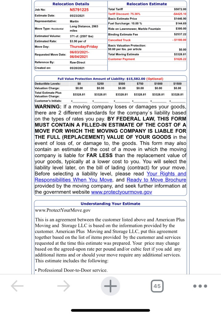 Photo by Beth Bailey of American Plus Moving and Storage - Large