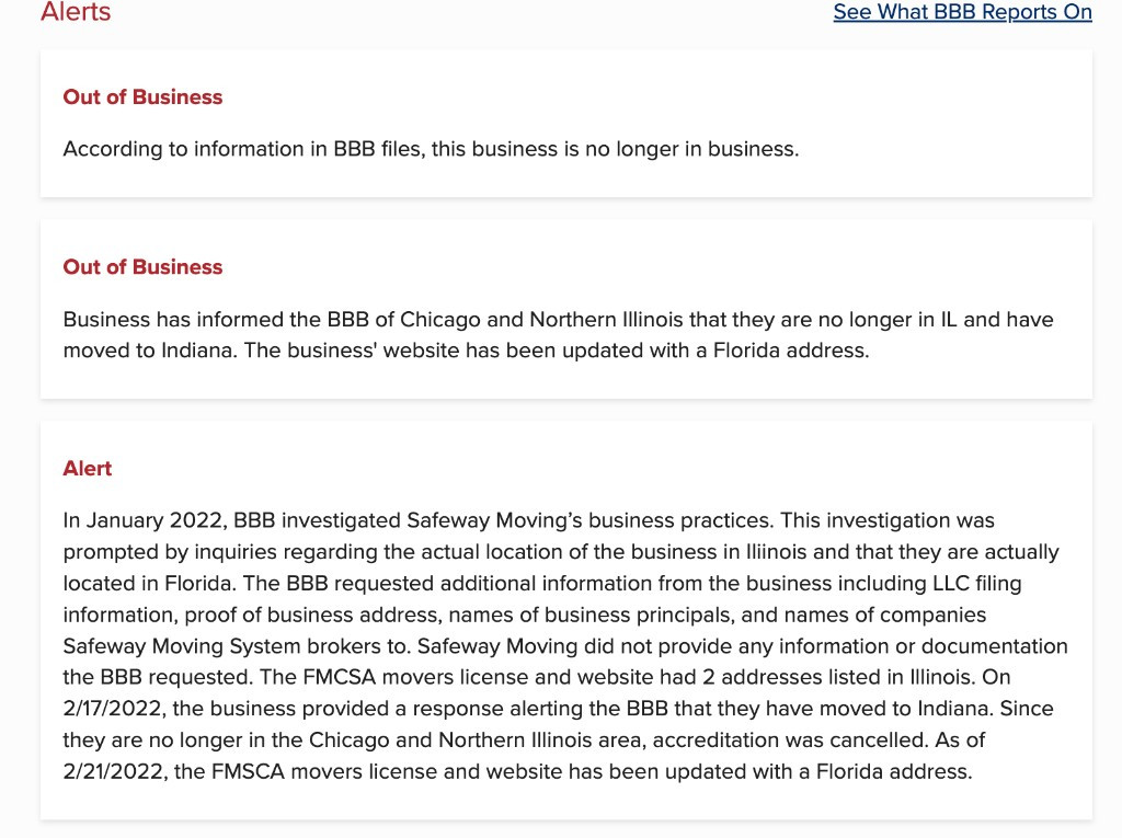 Second photo by Chanda Allen of Safeway Moving Systems - Large