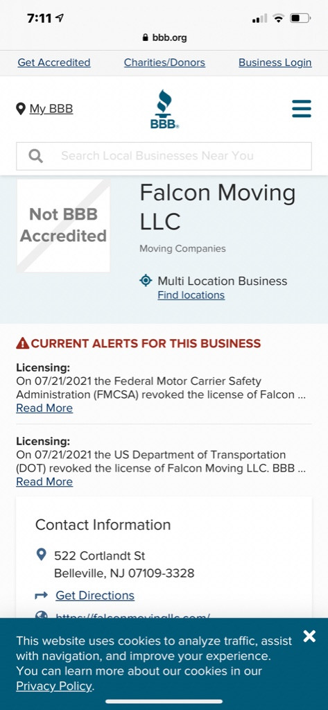 Second photo by Michelle Curcio of Land Mark Moving and Storage - Large