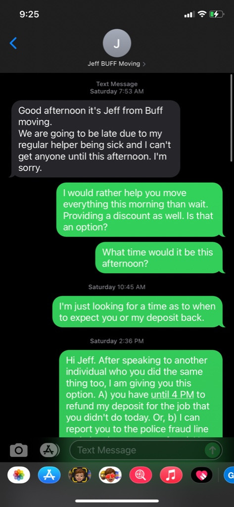 Photo by Miranda Sawatzky of Buff Moving and Storage - Large