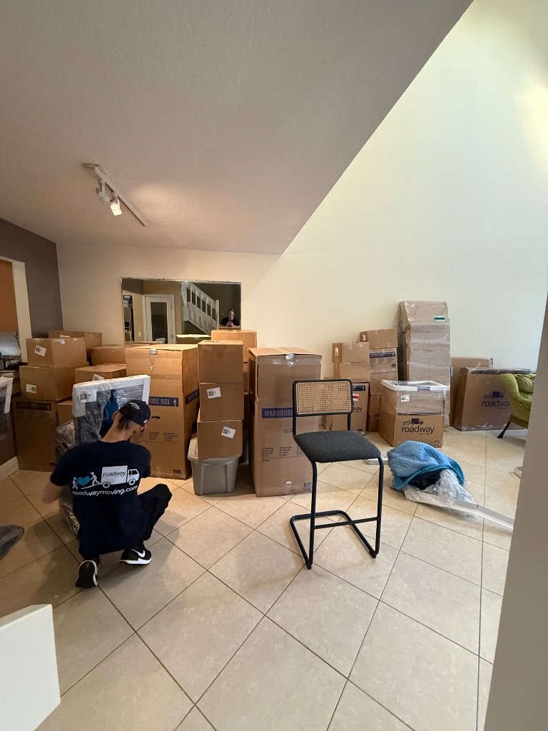 Second photo by Collin Theroux of Roadway Moving - Large