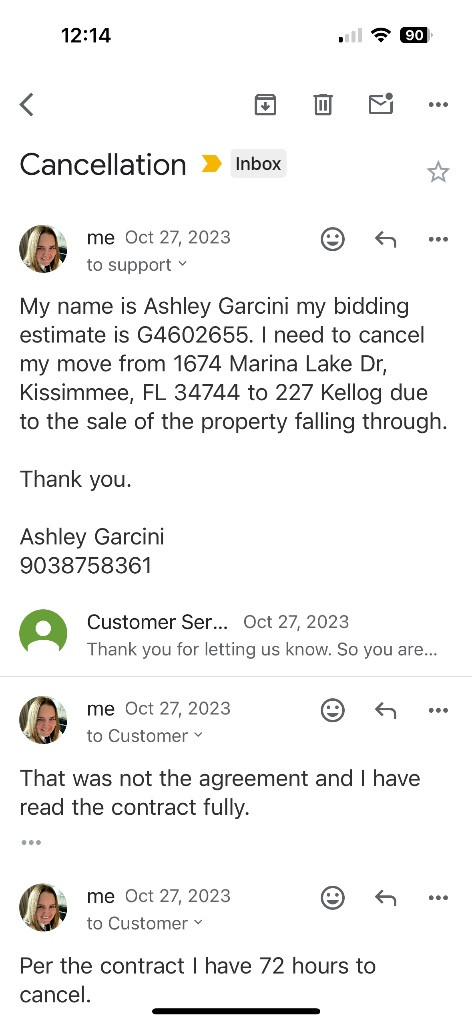 Second photo by Ashley D Garcini of Value Added Moving - Large