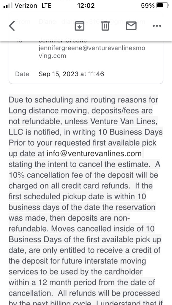 Photo by Diane Day of Venture Van Lines LLC - Large