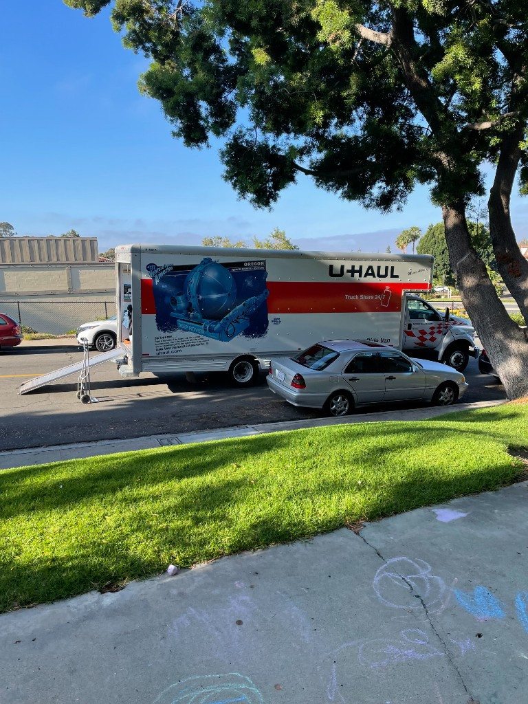 Second photo by Clare Vaterlaus Bird of Visions Moving & Storage - Large