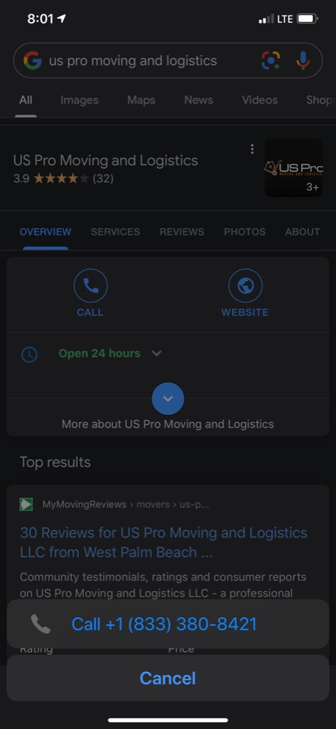 Photo by Richard Whitaker of US Pro Moving and Logistics LLC - Large