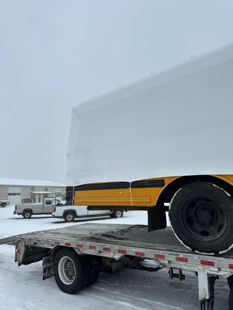 Second photo by Stephanie of Safeeds Transport Inc - Large