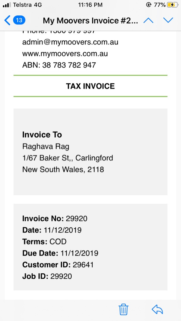 Second photo by Raghava Jainoje of MyMoovers - Large