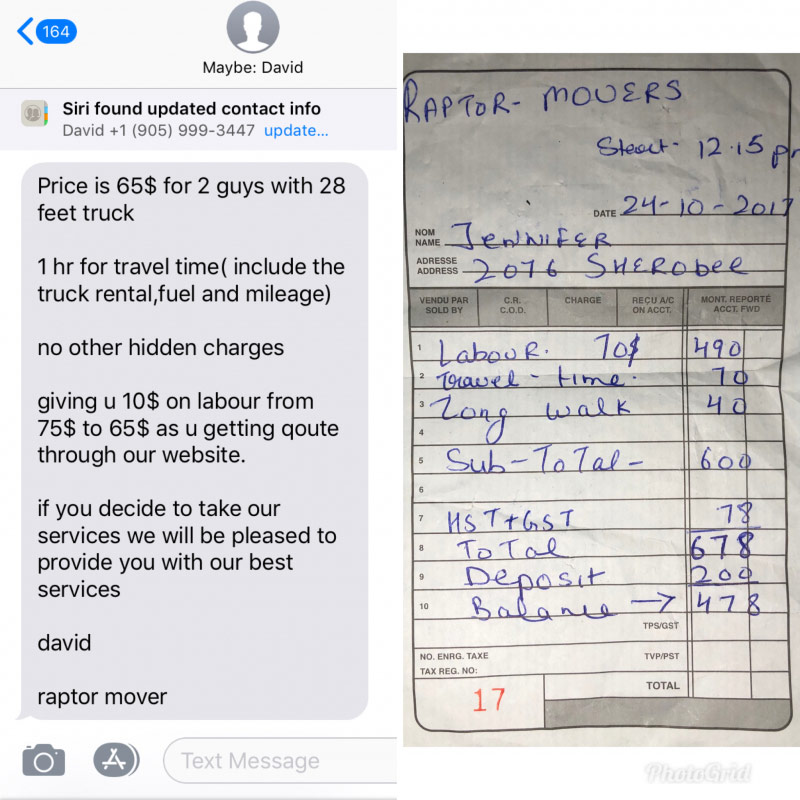 Photo by Jennifer C of Raptor Мovers - Large