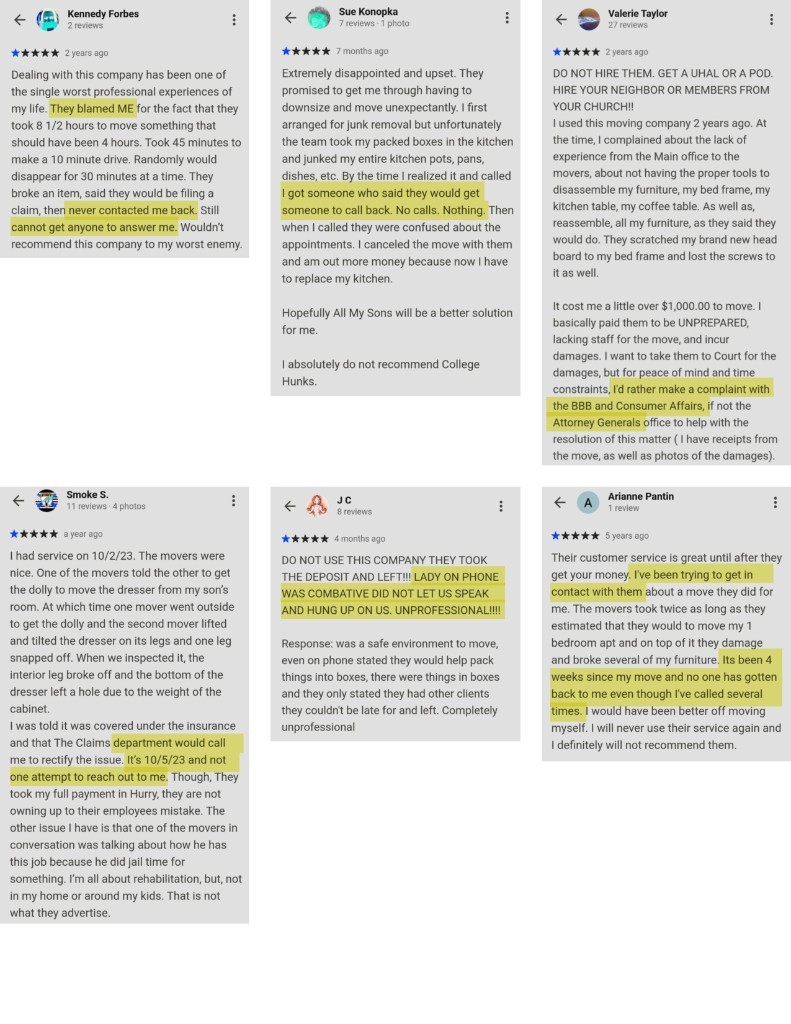 Second photo by Kristin Winchester of College Hunks Hauling Junk & Moving - Large