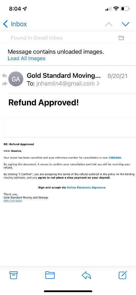 Photo by Jessica Hamlin of Gold Standard Moving and Storage LLC - Large