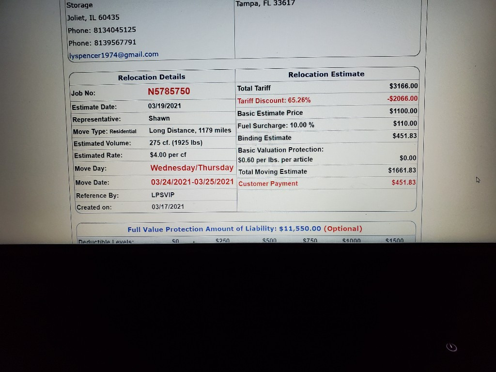 Photo by Lashonda Spencer of American Plus Moving and Storage - Large