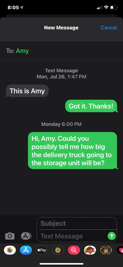 Second photo by Julie Chandler of American Long Distance Moving and Storage - Large