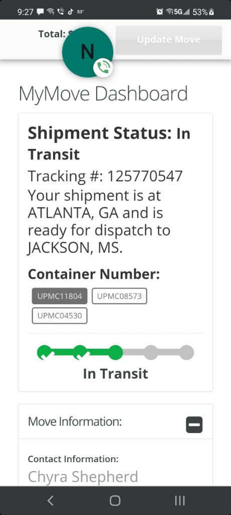 Second photo by Chyra Shepherd of U Pack - Large