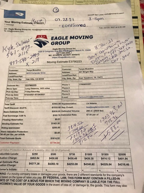 Photo by Tonya E Musolino of Eagle Moving Group Inc - Large