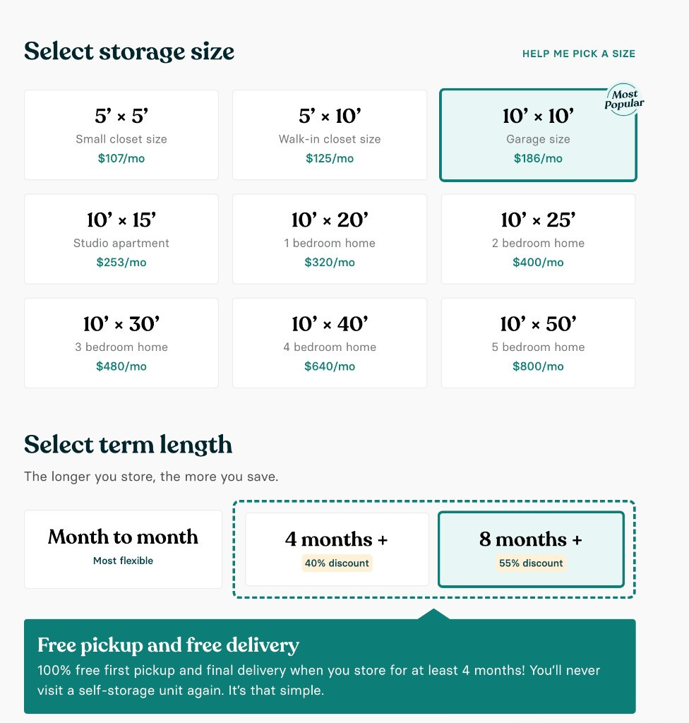 Second photo by Erin Reid of Clutter Moving and Storage - Large