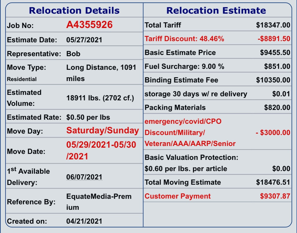 Photo by Shidonna Lofton of American Long Distance Moving and Storage - Large