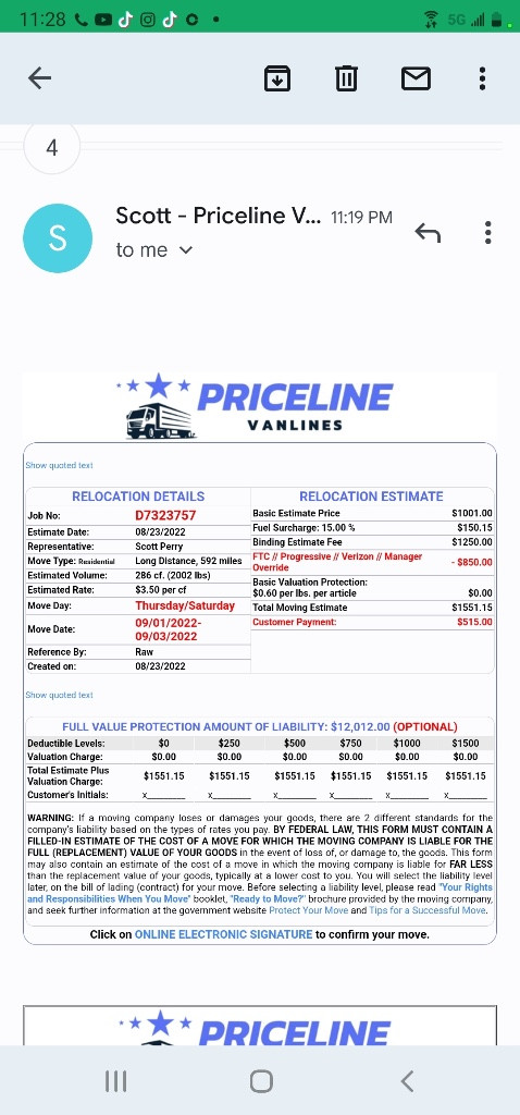 Photo by Adriana Mora of Priceline Van Lines - Large