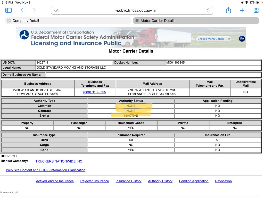 Second photo by Linda Russo of Gold Standard Moving and Storage LLC - Large