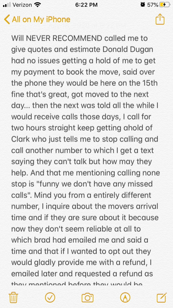 Photo by Kilee Carter of National Express Moving - Large