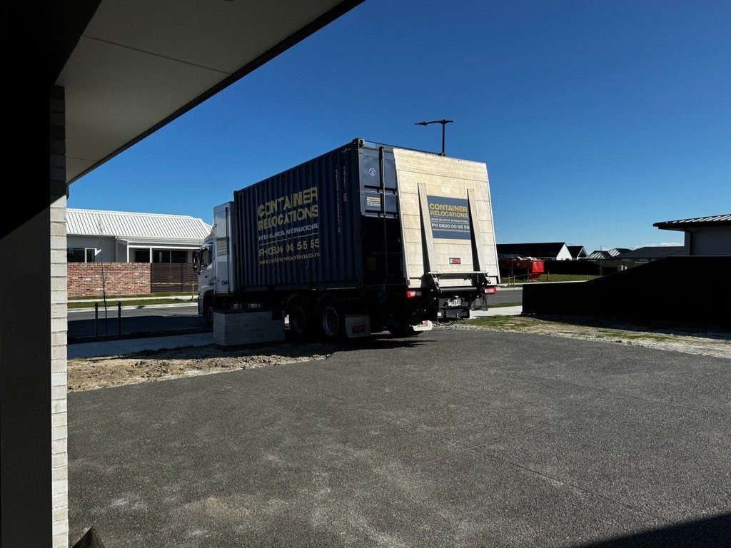 Second photo by Nicola Andrew of Container Relocations - Large