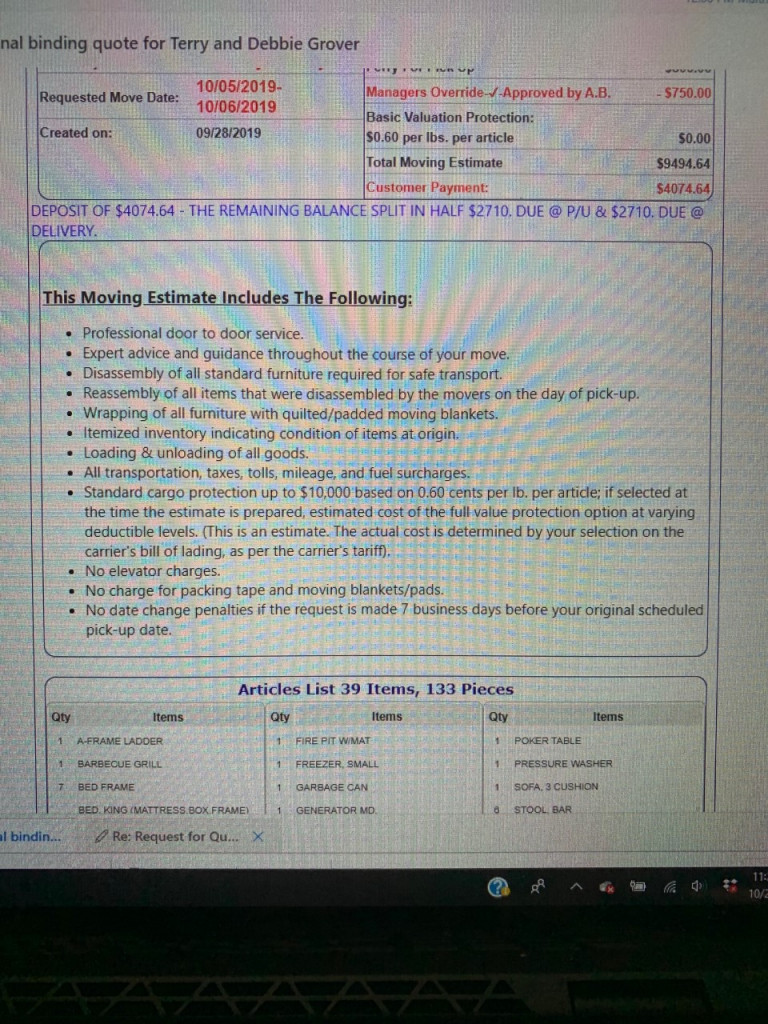 Photo by Terry Grover of All Pro Moving Group LLC - Large