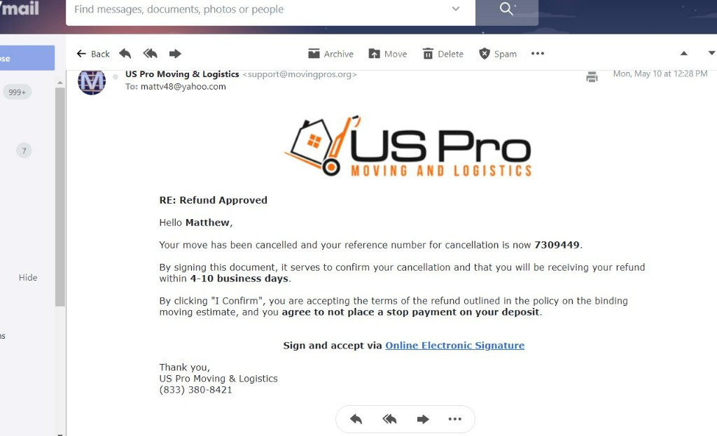 Photo by Matthew Vahimian of US Pro Moving and Logistics LLC - Large