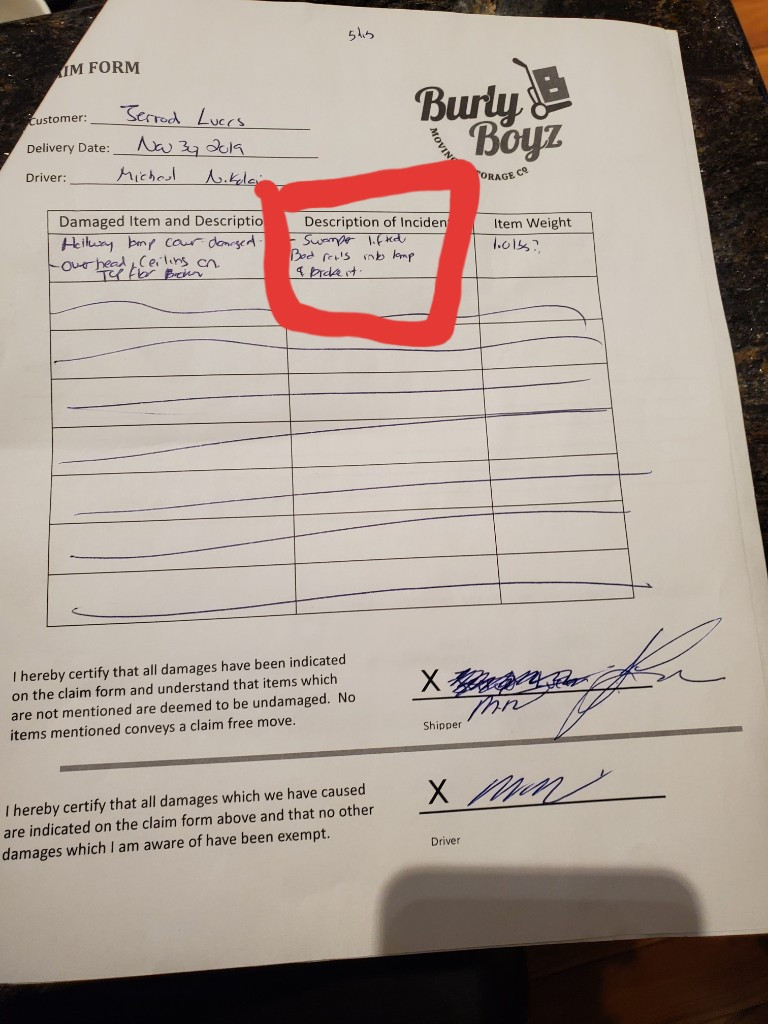 Photo by Jerrod Lucas of Burly Boyz Moving & Storage - Large