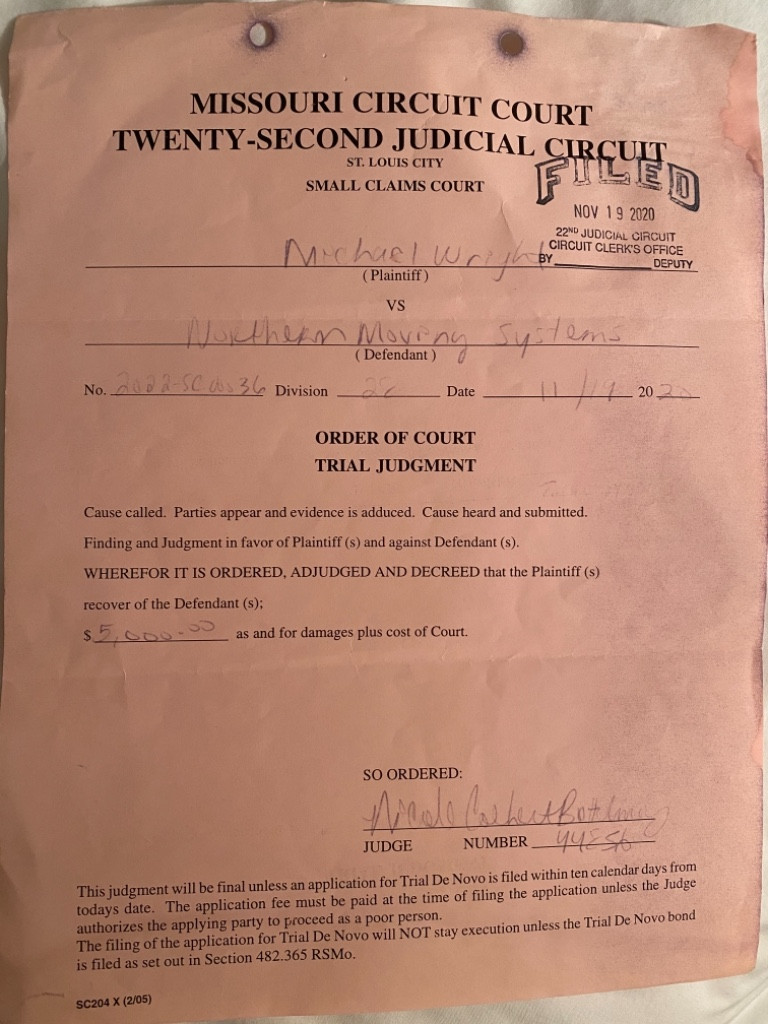 Photo by Michael Wright of Northern Moving Systems - Large