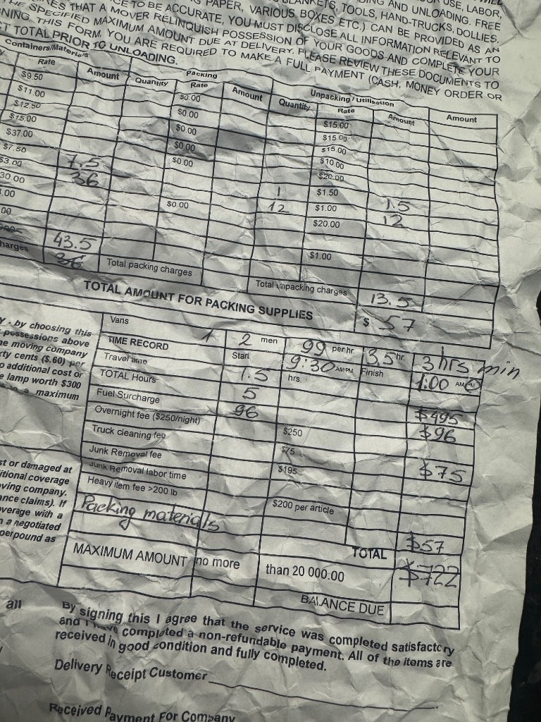 Photo by Amber Faye Shaw of Two Man Moving LLC - Large