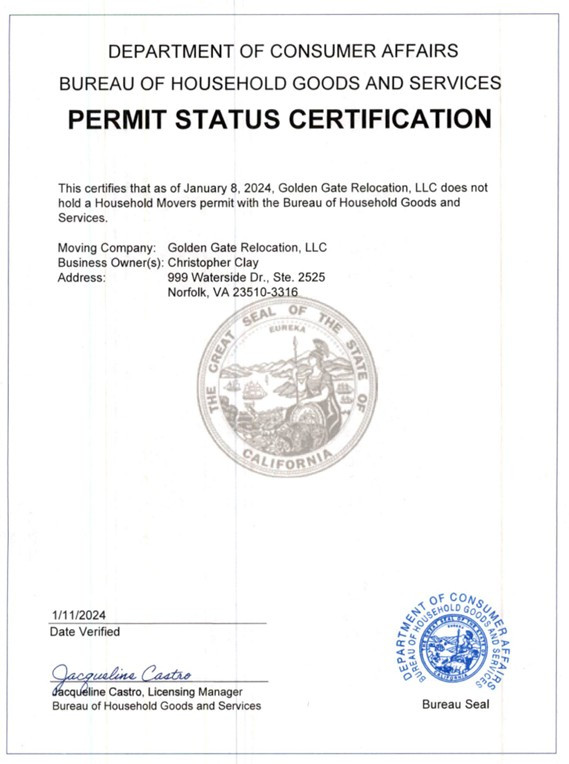 Photo by Jeff Corcoran of Golden Gate Relocation LLC - Large