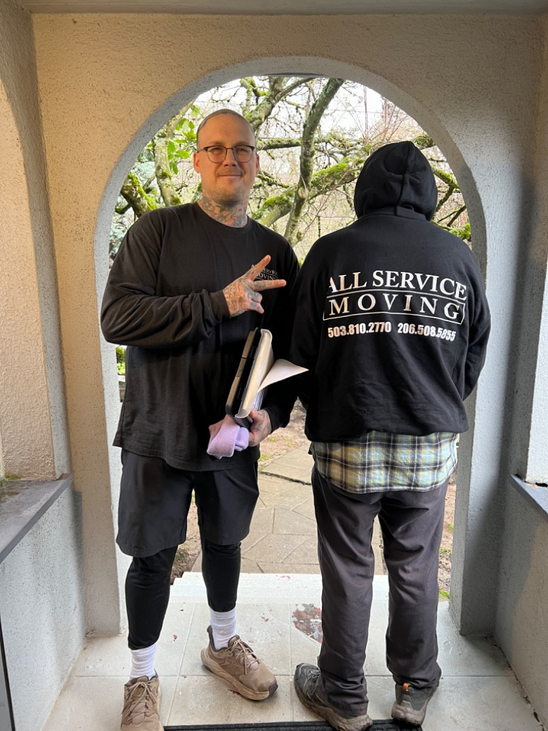 Second photo by Catie Keck of All Service Moving - Large