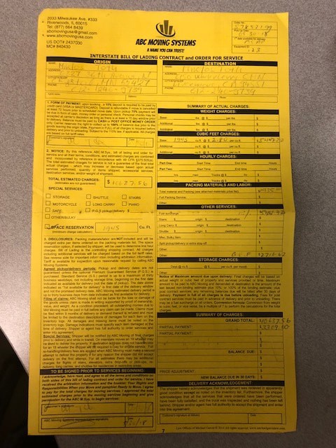 Second photo by Miklos Toth of ABC Moving Systems Inc - Large