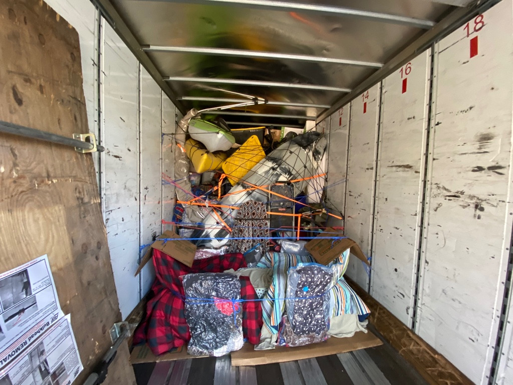 Second photo by Gina Mims of U Pack - Large