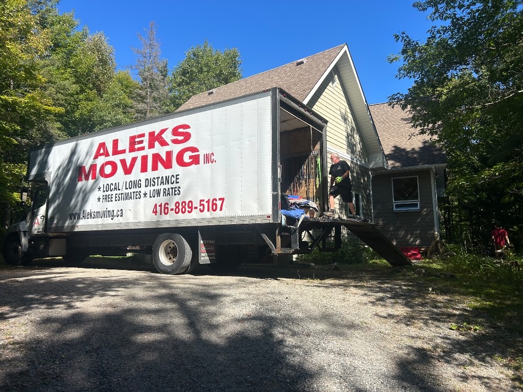 Second photo by Michelle Edwards of Aleks Moving - Large