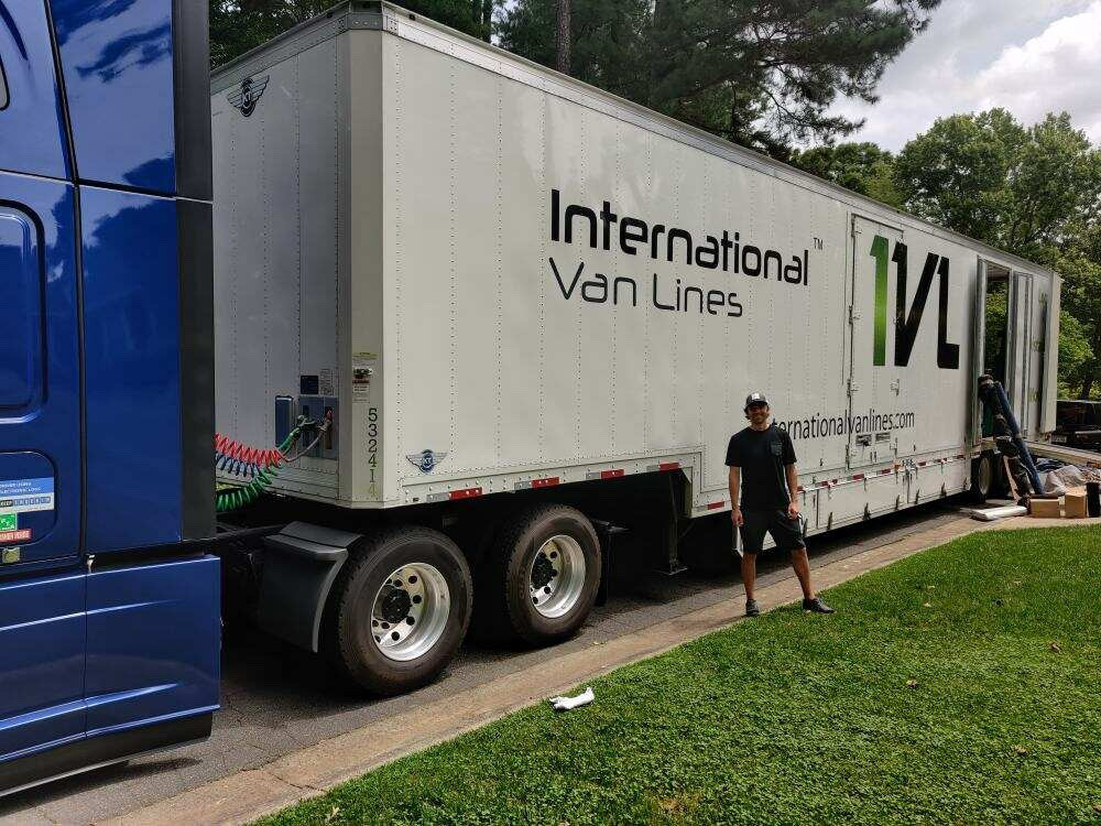 Second photo by Meg Sarwick of International Van Lines - Large
