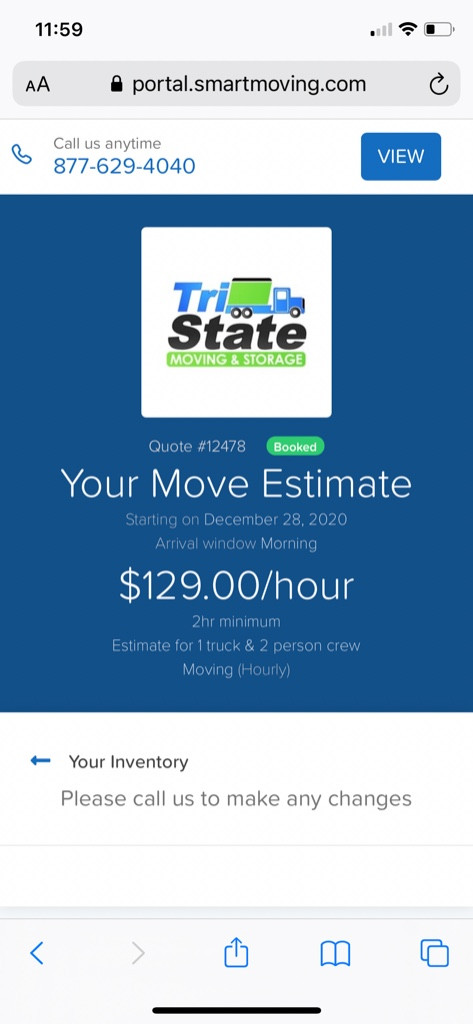 Second photo by Anna Marie of Tristate Moving and Storage - Large