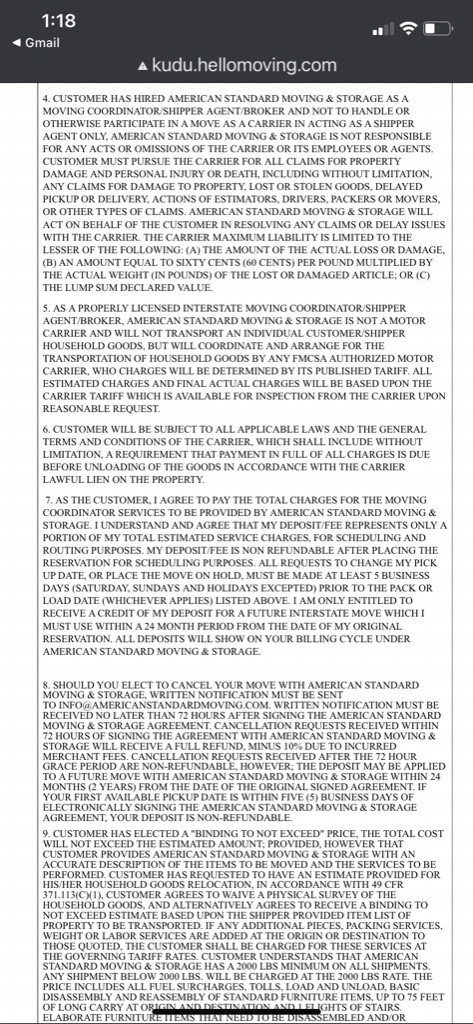 Second photo by Maxine Kao of American Standard Moving & Storage - Large