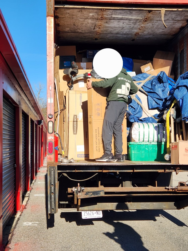 Second photo by Sara of Dumbo Moving and Storage - Large