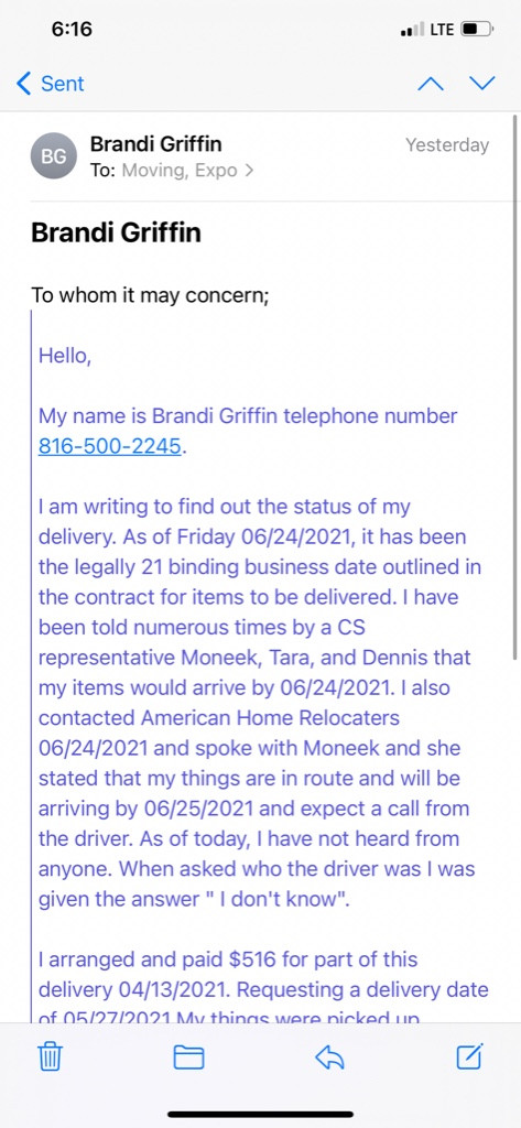 Photo by Brandi Griffin of American Home Relocation - Large