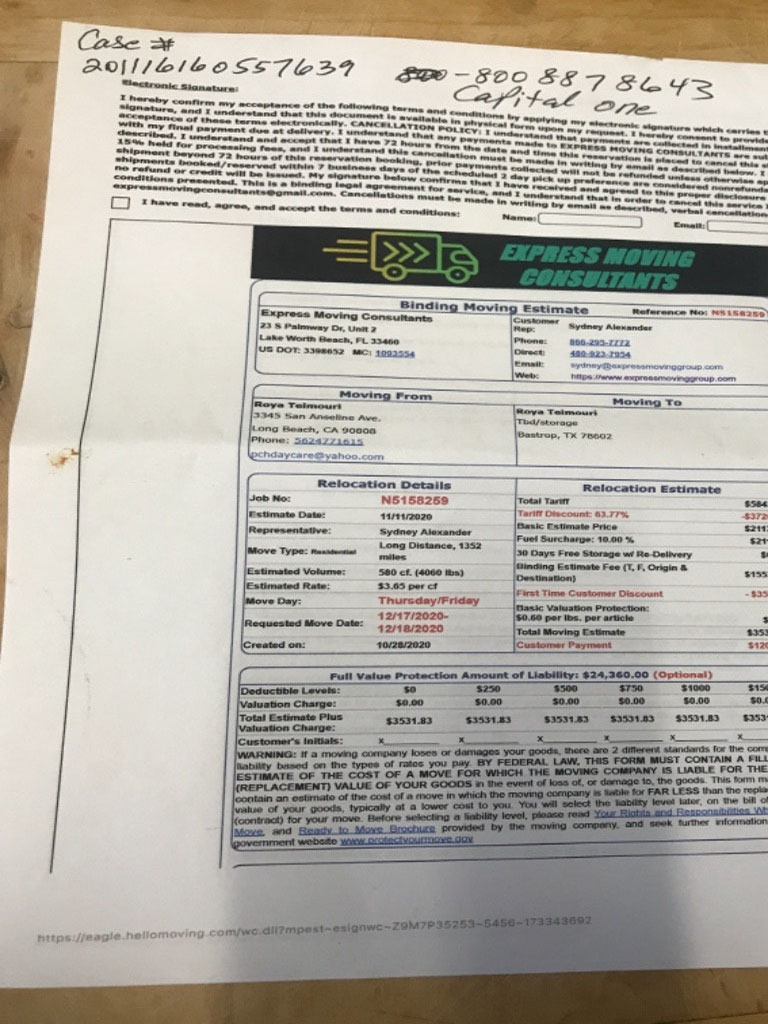 Photo by Roya Teimouri of Express Moving Consultants - Large