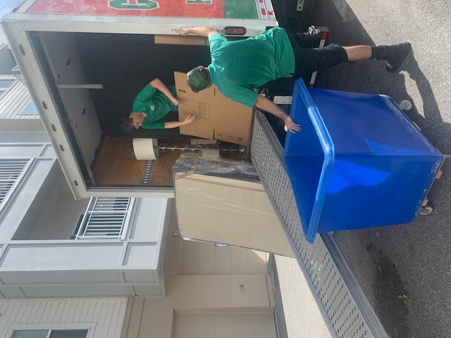 Second photo by Gwendolyn E Mueller of College Hunks Hauling Junk & Moving - Large