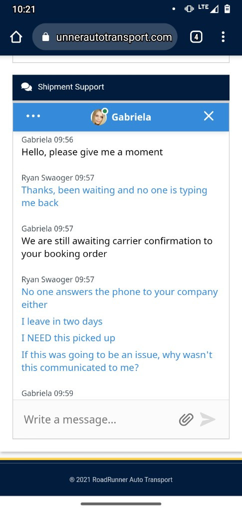 Second photo by Ryan Swaoger of RoadRunner Auto Transport - Large