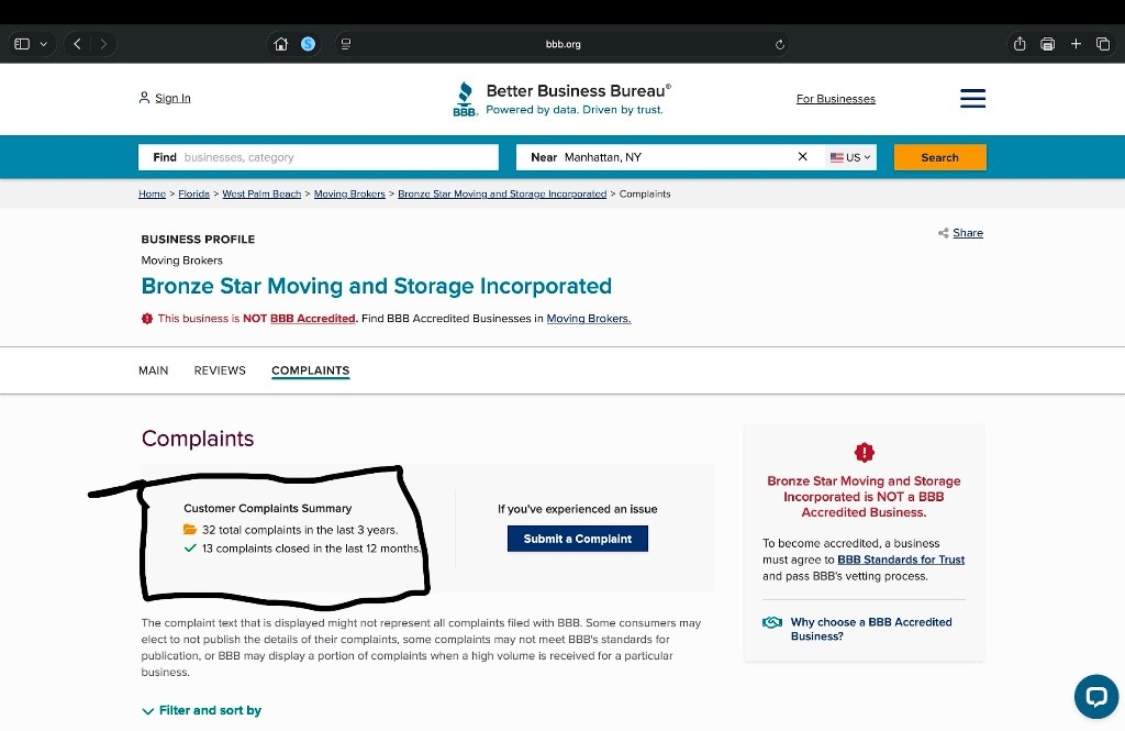 Second photo by Christian Hofflinger of Bronze Star Moving and Storage - Large