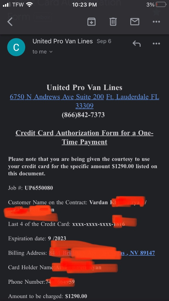 Second photo by Vardan Khachatryan of United Pro Van Lines LLC - Large